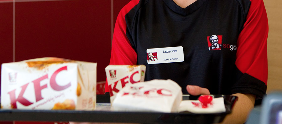 Image of KFC staff